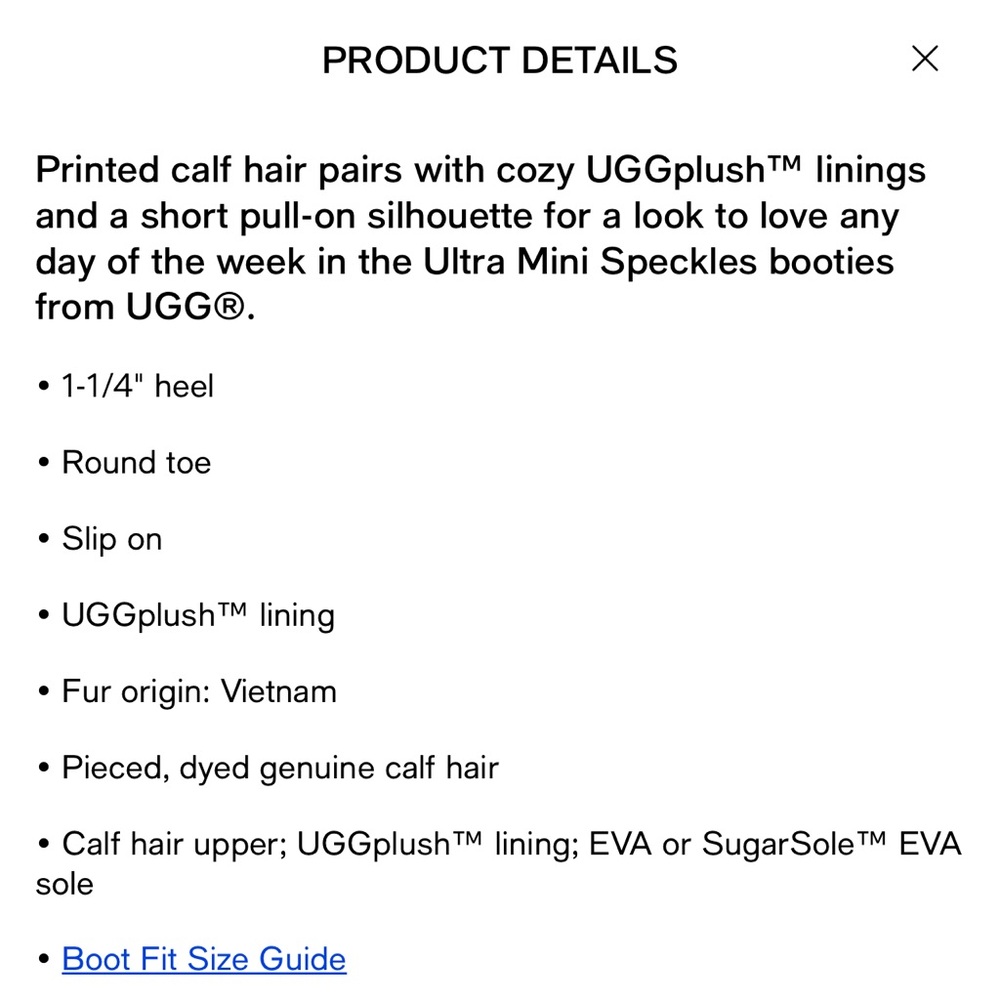 UGG Women's Ultra Mini Speckles Slip-On Booties - Picture 5 of 12